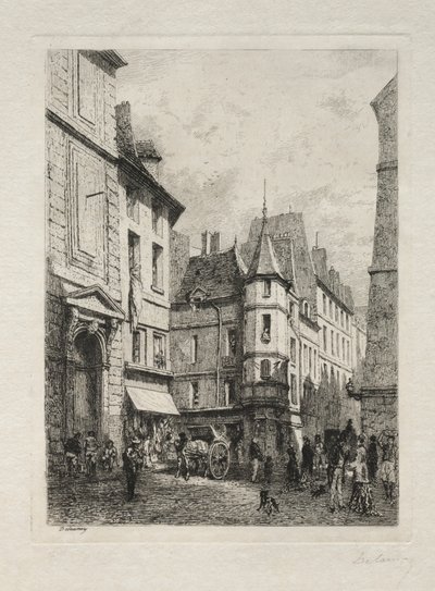 Turret and Fountain, Rue d
