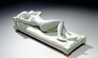 Sevres Biscuit Figure of a Recumbent Nude, 