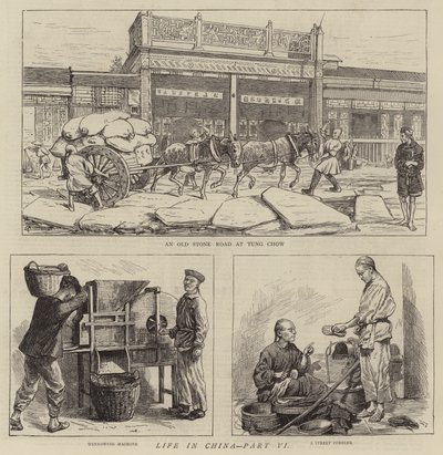 Life in China, Part VI by Alfred Chantrey Corbould