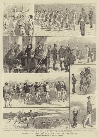 Military Career of HRH the Duke of Connaught by Alfred Chantrey Corbould