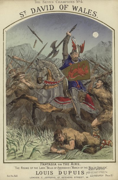 Cover of St David of Wales by Alfred Concanen