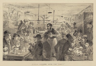 Sunday Evening with the Fancy by Alfred Concanen