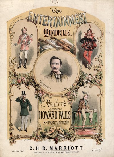 The Entertainment Quadrille by C H R Marriott by Alfred Concanen