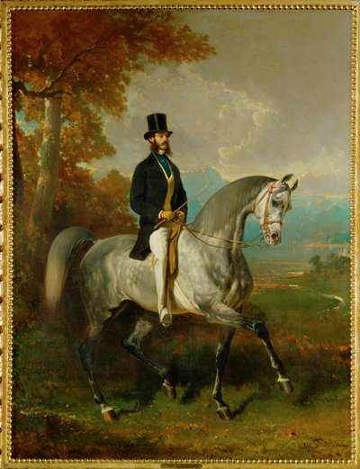 Count Alfred de Montgomery by Alfred Dedreux or de Dreux
