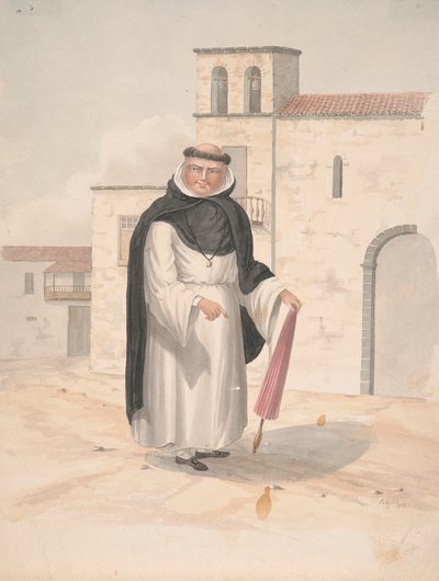 Dominican Friar by Alfred Diston