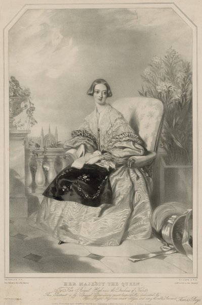 Queen Victoria by Alfred Edward Chalon