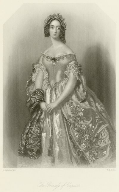 The Princess of Capua by Alfred Edward Chalon