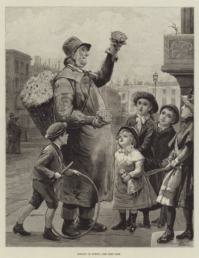 Heralds of Spring by Alfred Edward Emslie