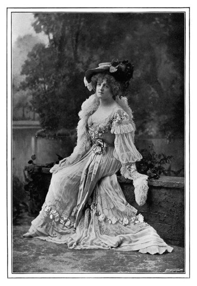 Marie Studholme, English theatre actress, 1901 by Alfred Ellis and Walery