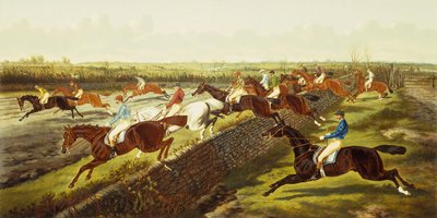 A Steeplechase by Alfred Frank de Prades