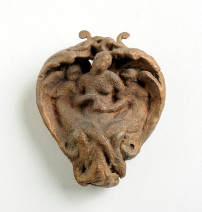 Maquette for a Pendant with the Dead Christ Sustained by Two Angels by Alfred Gilbert