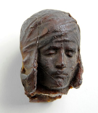 Maquette for the Head of Icarus by Alfred Gilbert