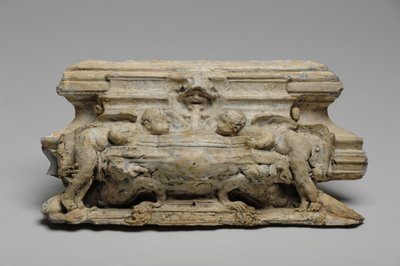 One of 9 maquettes for the Sam Wilson Chimneypiece, c.1908-14 by Alfred Gilbert