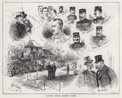 Victoria Rifles Athletic Sports by Alfred Gish Bryan
