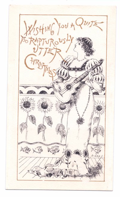 Aesthetic Playing a Violin, c.1881 by Alfred Gray