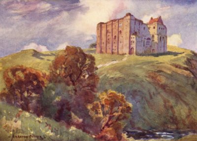 Castle Rising, Norfolk by Alfred Heaton Cooper