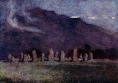 Castlerigg Stone Circle, Cumbria by Alfred Heaton Cooper
