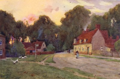 East Bergholt, Suffolk by Alfred Heaton Cooper
