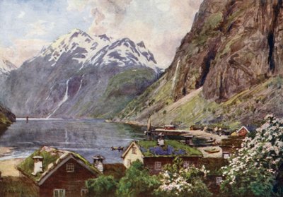 Geiranger Fjord by Alfred Heaton Cooper
