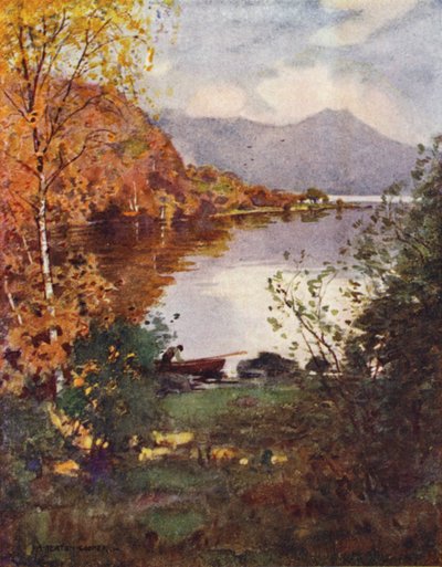 Innisfallen Island, Killarney by Alfred Heaton Cooper