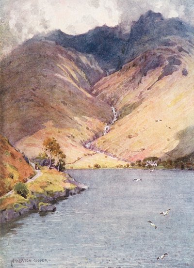 Lake District: Wastwater and Scawfell by Alfred Heaton Cooper