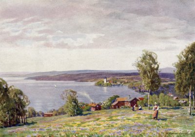 Lake Siljan by Alfred Heaton Cooper