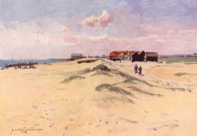 Southwold Beach, Suffolk by Alfred Heaton Cooper