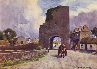 The Ancient Walled City of Athenry, County Galway by Alfred Heaton Cooper