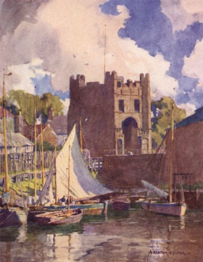 The South Gate, Kings Lynn, Norfolk by Alfred Heaton Cooper