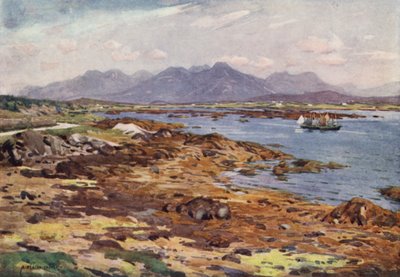The Twelve Pins, Connemara by Alfred Heaton Cooper
