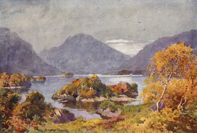 The Upper Lake, Killarney by Alfred Heaton Cooper