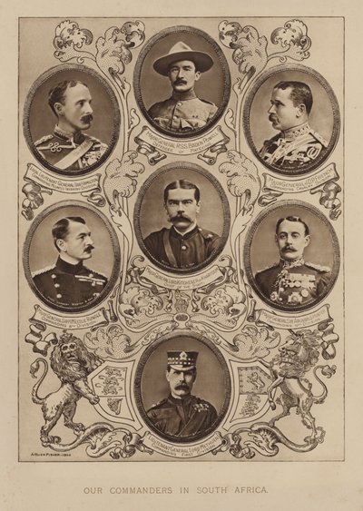 Commanders of the British Army in South Africa during the Boer War by Alfred Hugh Fisher