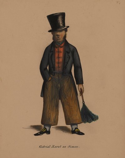 Gabriel Ravel as Simon by Alfred Jacob Miller