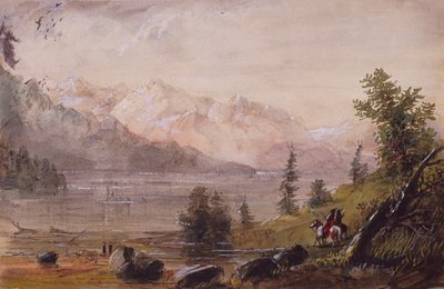 Indian Hunters Searching for Game, c.1837 by Alfred Jacob Miller