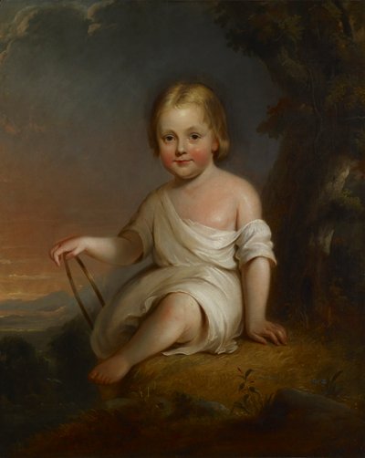 Portrait of Master Francis M. Jencks by Alfred Jacob Miller