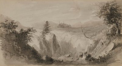 Scene in Perthshire, Scotland by Alfred Jacob Miller