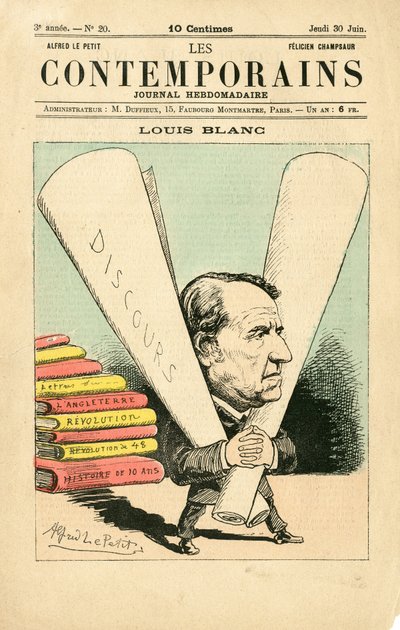 Cover of Les Contemporains, number 20 by Alfred Le Petit