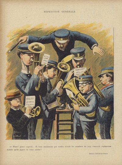 Illustration for Le Rire by Alfred Le Petit