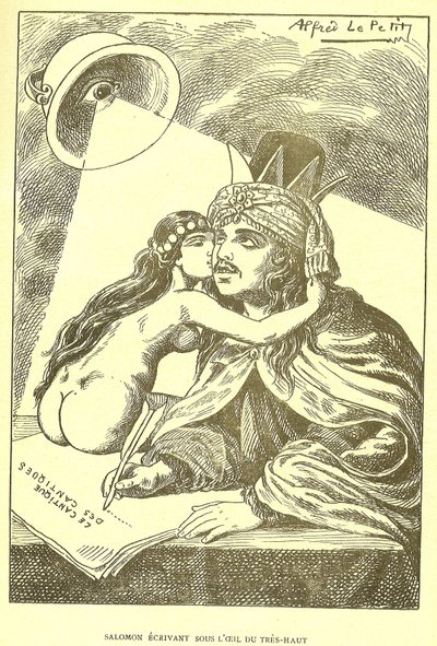 Illustration of Alfred Le Petit (1841-1909) in Gros-Jean and his parish by Alfred Le Petit