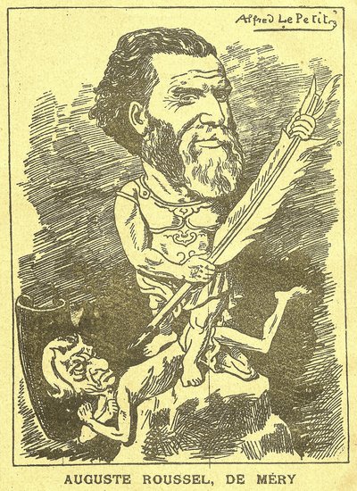Illustration in Gros-Jean et son cure by Alfred Le Petit