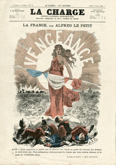 La Charge, number 18, Satirical in Colours by Alfred Le Petit