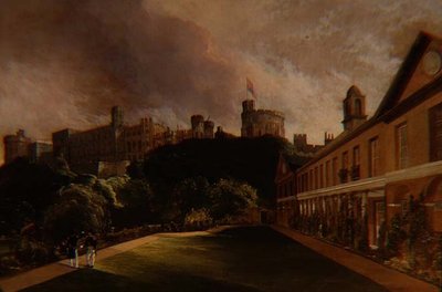View of Windsor Castle from Traver