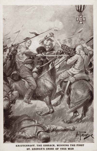 Kriutchkoff, the Cossack, winning the first St George