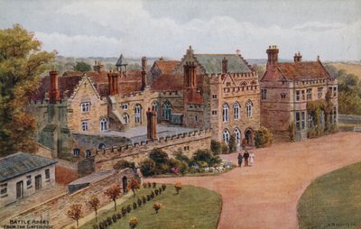 Battle Abbey, from the Gatehouse by Alfred Robert Quinton