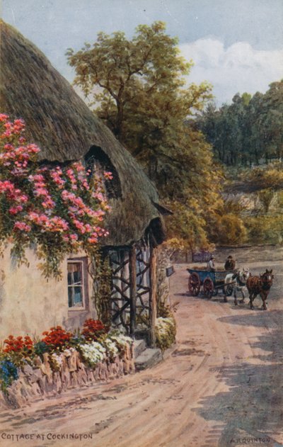 Cottage at Cockington by Alfred Robert Quinton