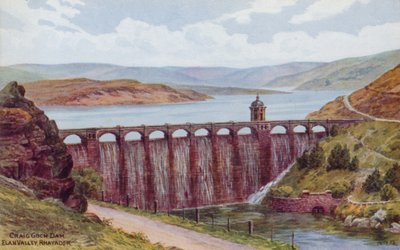 Craig Goch Dam, Elan Valley, Rhayader by Alfred Robert Quinton