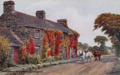 Early Home of Right Hon. D. Lloyd George, Nr. Criccieth by Alfred Robert Quinton