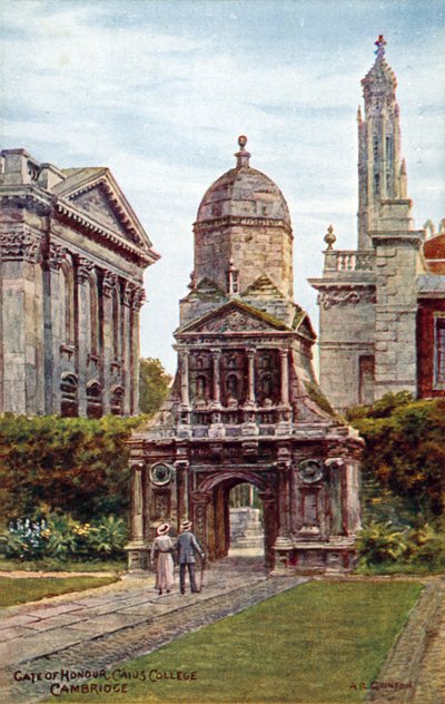 Gate of Honour, Caius College, Cambridge by Alfred Robert Quinton
