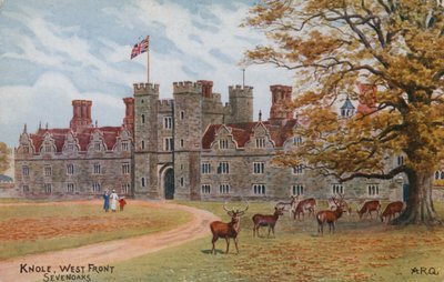 Knole, West Front, Sevenoaks by Alfred Robert Quinton