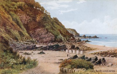 Lee Bay Beach, Lynton by Alfred Robert Quinton